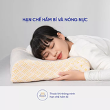 Gối cao su Kim Cương lượn sóng B