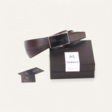 Dây Thắt Lưng Nam Moroca DT3.2-01 Mặt khóa M3.3-28