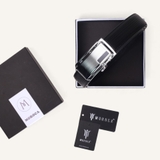 Dây Thắt Lưng Nam Moroca DT3.2-02D Mặt khóa M3.3-06