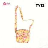 Túi đeo chéo dáng hộp 2 ngăn