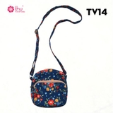 Túi đeo chéo dáng hộp 2 ngăn