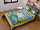 Chăn Quilt Hoa Sen