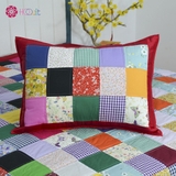 Red Bordered Plaid Blanket