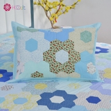 Blue Hexagonal Blanket