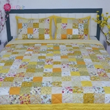 Yellow Square Blanket