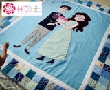 CHĂN QUILT CHỦ ĐỀ GIA ĐÌNH