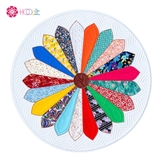 Daisy round rug (size 1.5m)