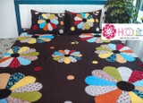 CHĂN QUILT HOA CÚC