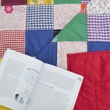 Red Bordered Plaid Blanket