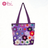 Túi Tote lục lăng khâu tay