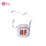 Túi đeo chéo dáng hộp 2 ngăn