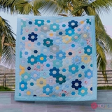 Blue Hexagonal Blanket