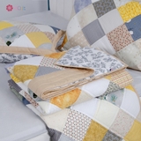 Morning Sun Square Patchwork Quilt Set