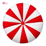 Round Christmas Pumpkin Pillow