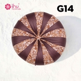 Round pumpkin pillow