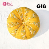 Round pumpkin pillow