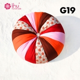 Round pumpkin pillow