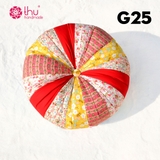 Round pumpkin pillow