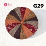 Round pumpkin pillow