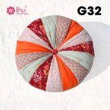 Round pumpkin pillow