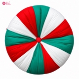 Round Christmas Pumpkin Pillow