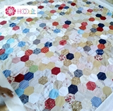 Chăn Quilt Lục lăng Vintage