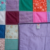 Purple Plaid Blanket