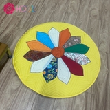 Thảm Thiền Hoa Cúc Vàng