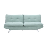 Sofa Giường Polyester KIMMY Màu Xanh Lá Nhạt W195xD98xH86 Cm