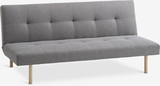 Sofa giường | HOLSTED | vải polyester | xám | R180xS92xC82cm