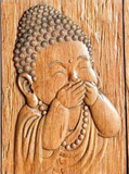 TRANH AN TIẾU - KHÔNG NÓI ĐIỀU ÁC 50x36