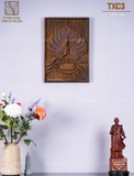 TRANH NHẤT LIÊN KHAI TÂM 50x36 TXC3