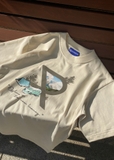 CAMPING TEE- BEIGE
