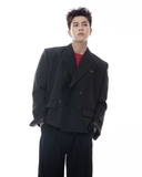 DINO BLAZER- BLACK