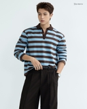 MANSION POLO- BROWN STRIPES