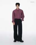 HENRY SHIRT- RED STRIPE