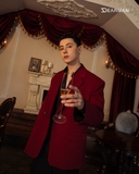 DORIS BLAZER- RED