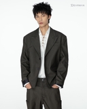 RICKEY BLAZER-SAGE GREEN