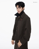 BRANDO JACKET- BROWN