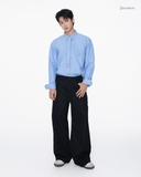 HENRY SHIRT- BLUE STRIPE