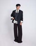 FRANKIE TROUSER- BROWN
