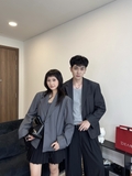 SANRO BLAZER-GREY