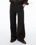 FRANKIE TROUSER- BROWN