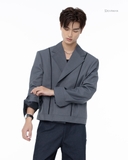 SANRO BLAZER-GREY