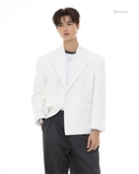 ORIC BLAZER-WHITE