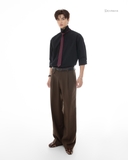 HORIZON TIE- RED STRIPE