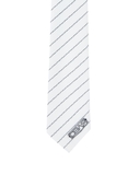 HORIZON TIE- WHITE STRIPE