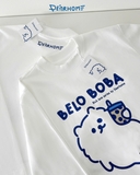 BOBA TEE- WHITE