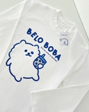 BOBA TEE- WHITE