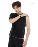 KIRA TEE-BLACK